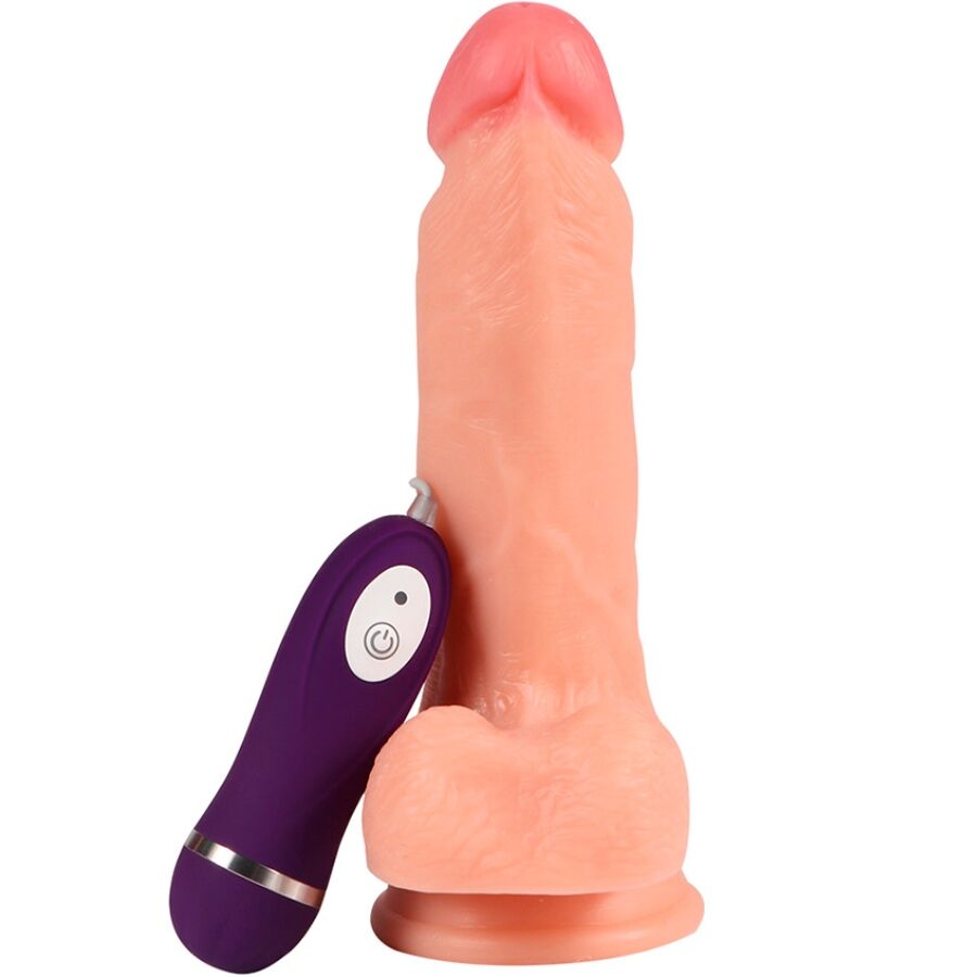 SHEQU - DILDO VIBRATORE IRON DRAGON CON TELECOMANDO 17,5 CM