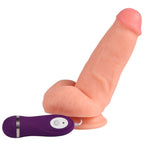 SHEQU - DILDO VIBRATORE AQUILA ROSSA CON TELECOMANDO 17 CM
