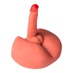 XISE - MIELE DILDO MASTURBATORE REALISTICO CON VIBRAZIONE 25 CM