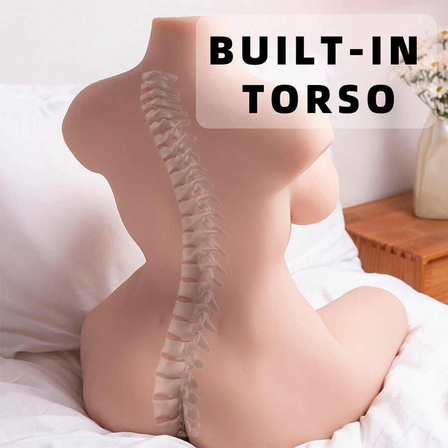 XISE - TORSO REALISTICO FEMMINILE ORDINATO CON SPINTA 71 CM