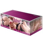 XISE - ERICA SPINTA TORSO REALISTICO CON VIBRAZIONE FEMMINILE 84 CM