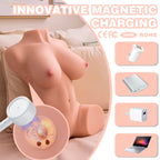 XISE - DANIA TORSO FEMMINILE REALISTICO VIBRANTE 52 CM