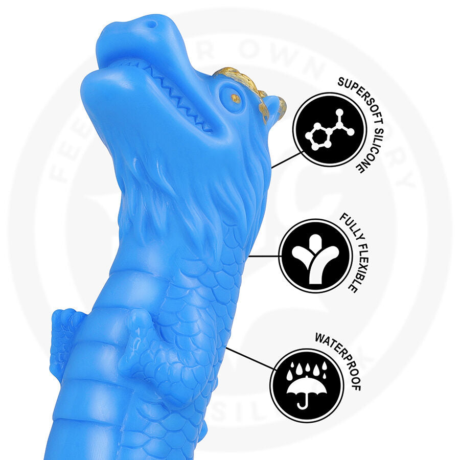 EPIC - DILDO NAGA DRAGO CELESTE