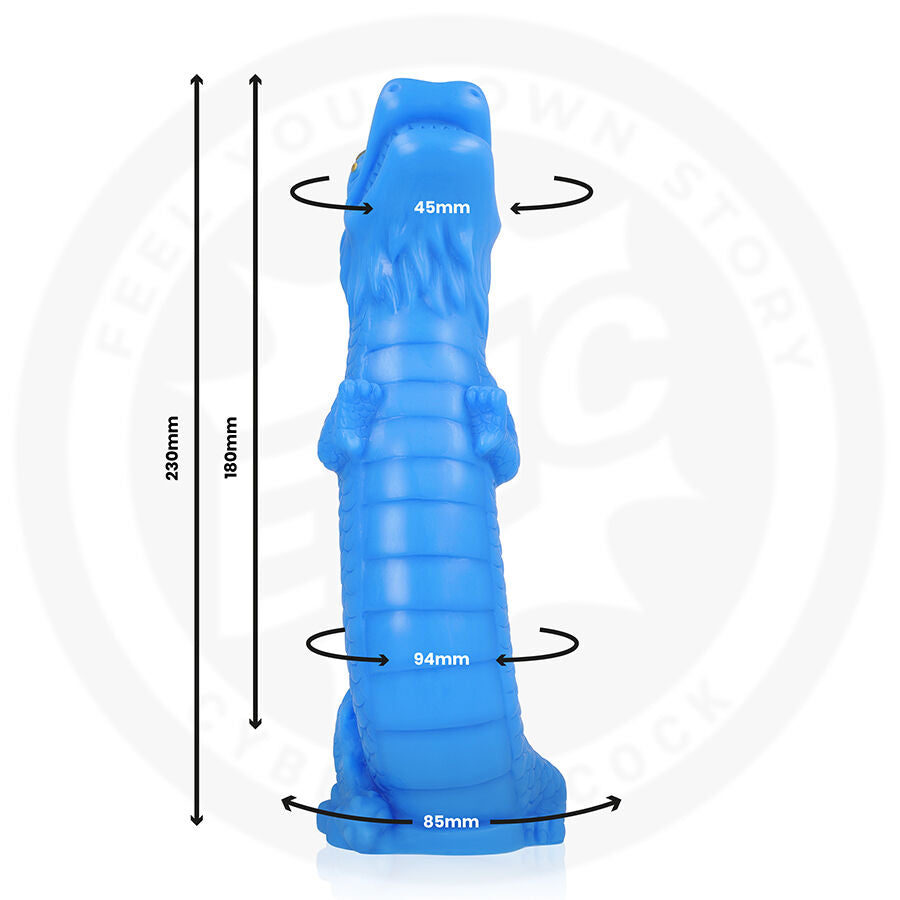 EPIC - DILDO NAGA DRAGO CELESTE