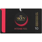 SKYN - PRESERVATIVO TEXTURED INTENSE FEEL CON DESIGN ONDULATO 10 UNITÀ
