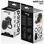 ADDICTED TOYS LOCKED - GABBIA PER PENE CAVA CON CATENA 10,5 CM