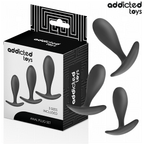 ADDICTED TOYS - SET DI 3 TAPPI ANALI MODELLO 2