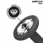 ADDICTED TOYS - SET DI 3 TAPPI ANALI CON GIOIELLO