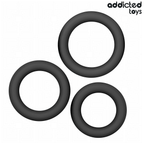 ADDICTED TOYS - SET DI ANELLI IN SILICONE MODELLO 1
