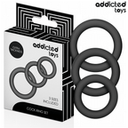 ADDICTED TOYS - SET DI ANELLI IN SILICONE MODELLO 1