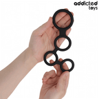 ADDICTED TOYS - ANELLO PER PENE CON DIVISORI PER TESTICOLI