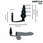 ADDICTED TOYS - PLUG ANALE CON ANELLO MODELLO 5
