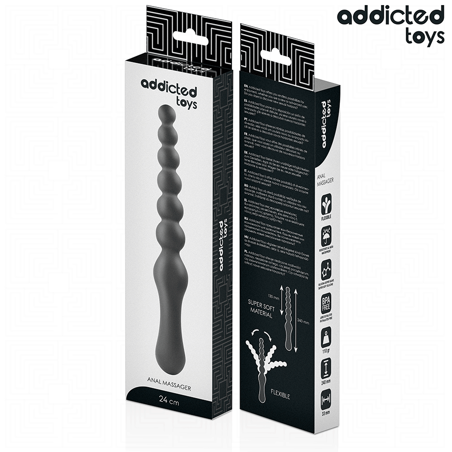 ADDICTED TOYS - MASSAGGIATORE ANALE 24 CM