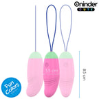 ONINDER CUTE - UOVO VIBRO-ROTANTE IN SILICONE 360° PER AMORE E PIACERE - APP GRATUITA IN TUTTO IL MONDO