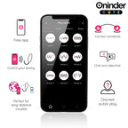 ONINDER CUTE - UOVO IN SILICONE CON VIBRO-ONDA E PIACERE - APP GRATUITA IN TUTTO IL MONDO