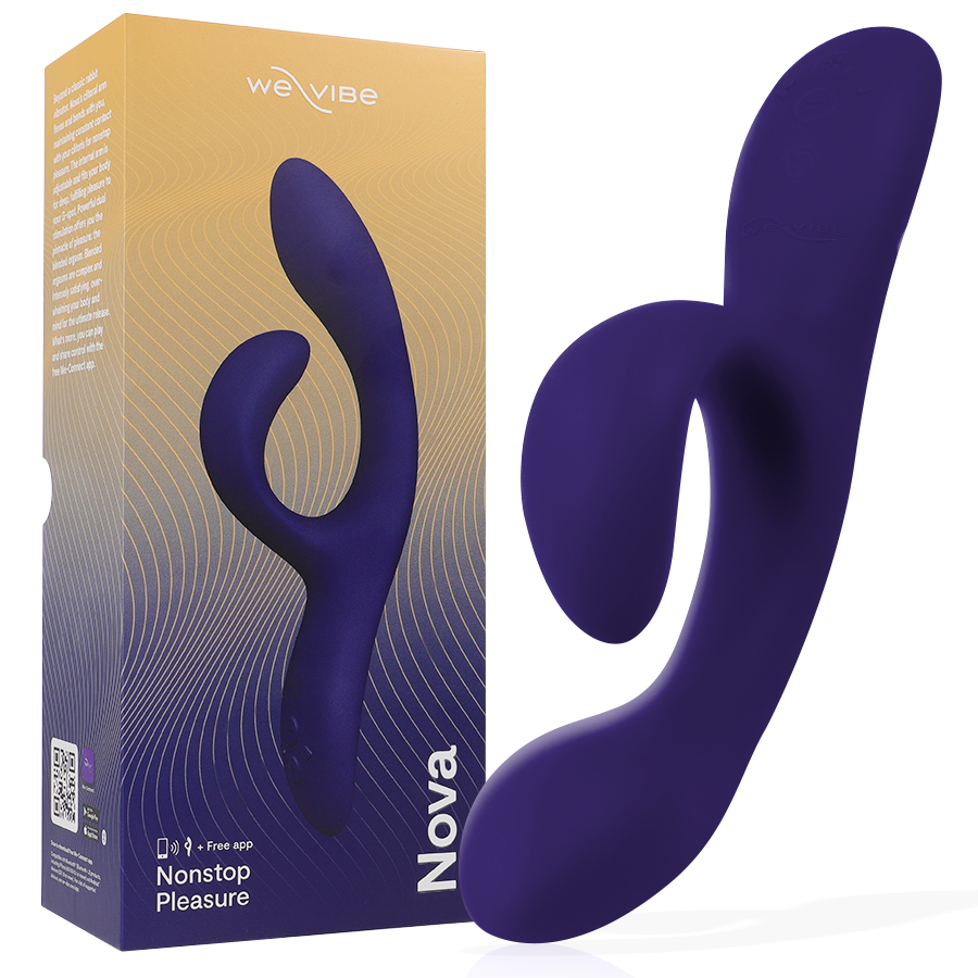 WE-VIBE - VIBRATORE NOVA 3 RABBIT BLU NOTTE