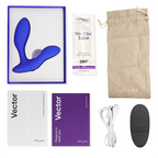 WE-VIBE - MASSAGGIATORE PROSTATICO VECTOR+ BLU