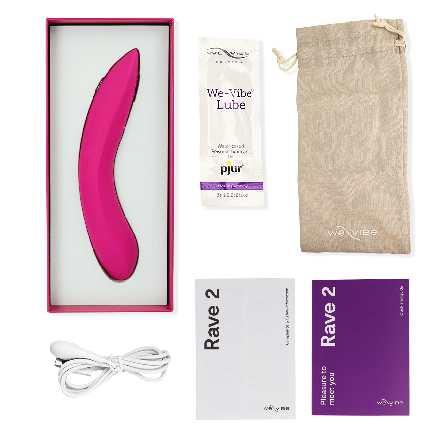 WE-VIBE - RAVE 2 VIBRATORE G-SPOT ROSA
