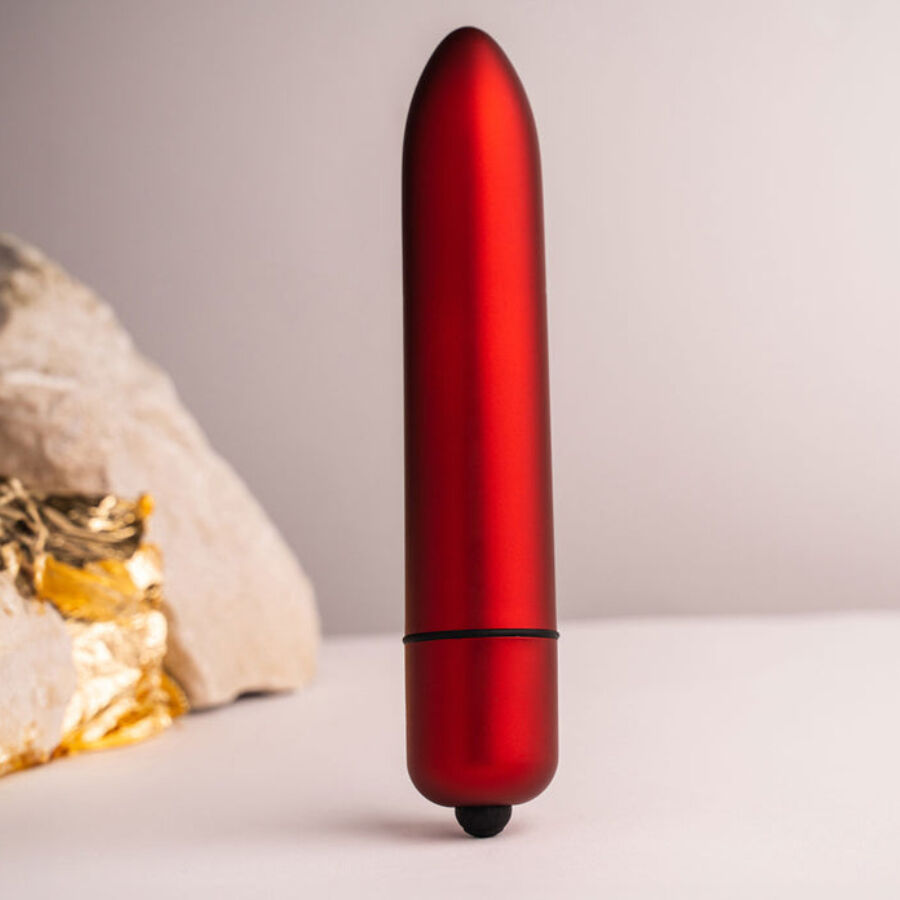 ROCKS-OFF - RO-160 ROUGE ALLURE VIBRATING BULLET ROSSO