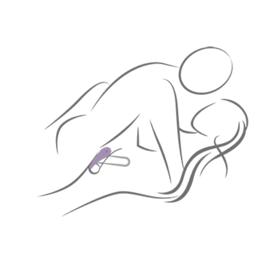 ROCKS-OFF - ANELLO VIBRANTE PER PENE SPIRE NERO