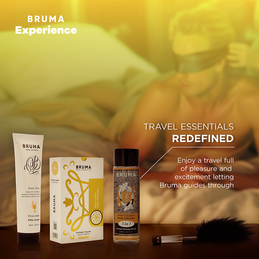 BRUMA XPERIENCE - KIT VIBRO-ORGASMICA PINA COLADA DOLCE TENTAZIONE