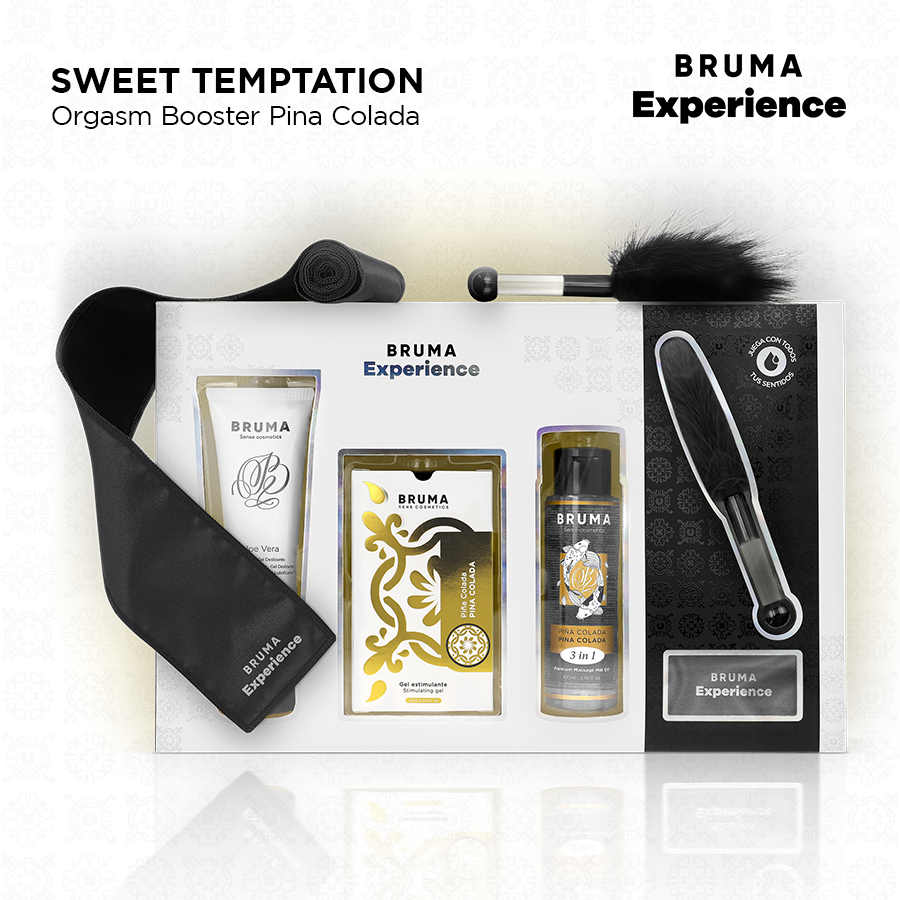 BRUMA XPERIENCE - DOLCE PACCO TENTAZIONE PINA COLADA CON POTENZIATORE DI ORGASMO