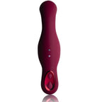 ROCKS-OFF - VIBRATORE PER PUNTO G ROSSO RUBY GLOW