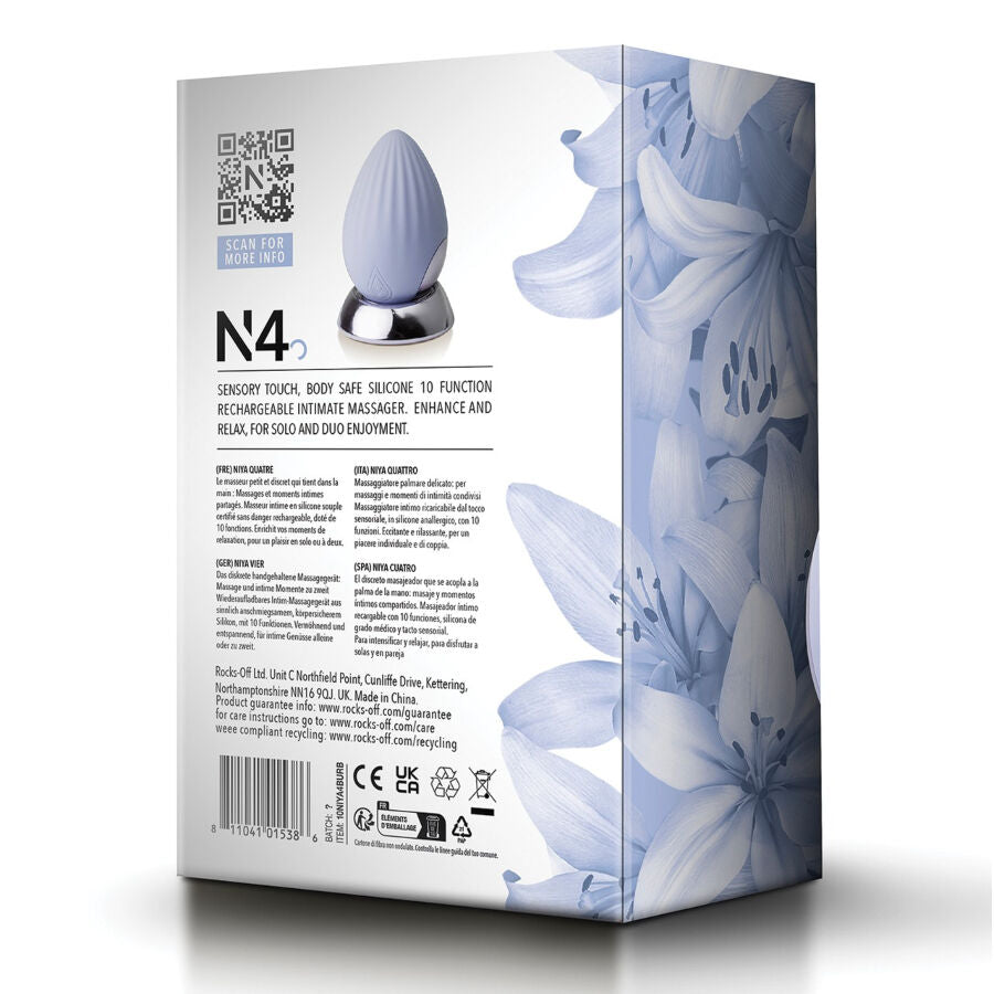 NIYA - MASSAGGIATORE INTIMO PER STIMOLAZIONE ESTERNA N4