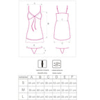 LIVCO CORSETTI FASHION - LUISE 1710 BABYDOLL + PERIZOMA NERO S