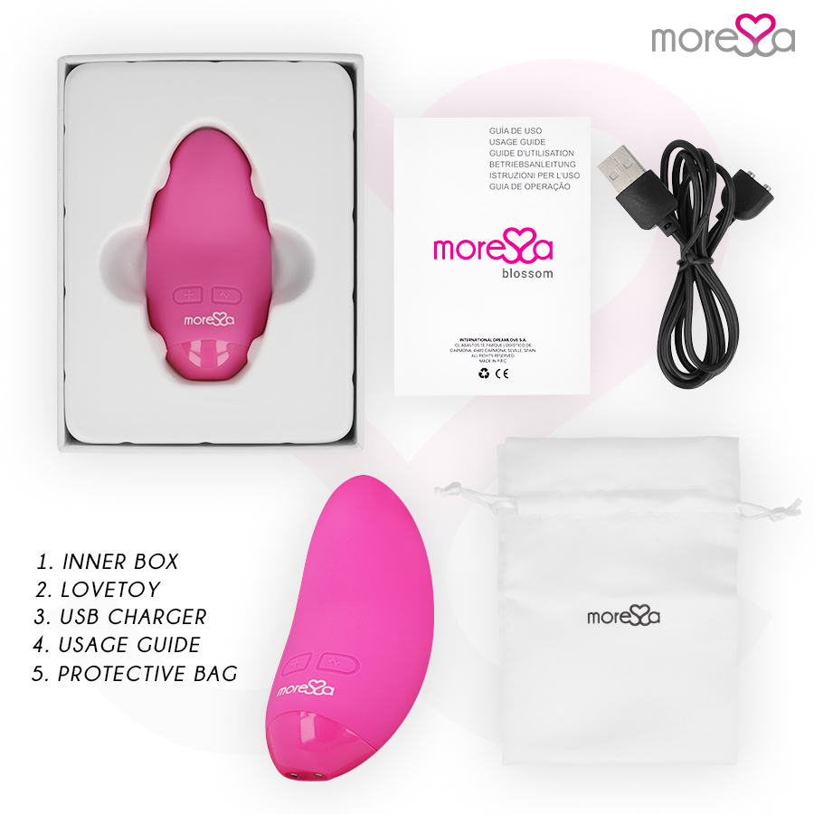 MORESSA - VIBRATORE BLOSSOM ROSA