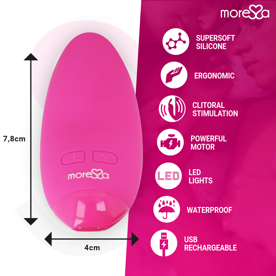 MORESSA - VIBRATORE BLOSSOM ROSA