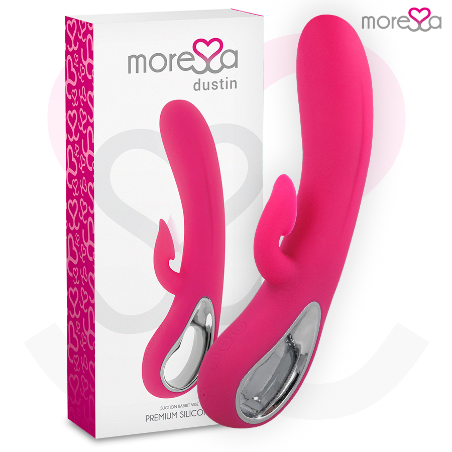 MORESSA - DUSTIN ASPIRAZIONE CLITORIDEA E VIBRAZIONE POTENTE SILICONE PREMIUM RICARICABILE