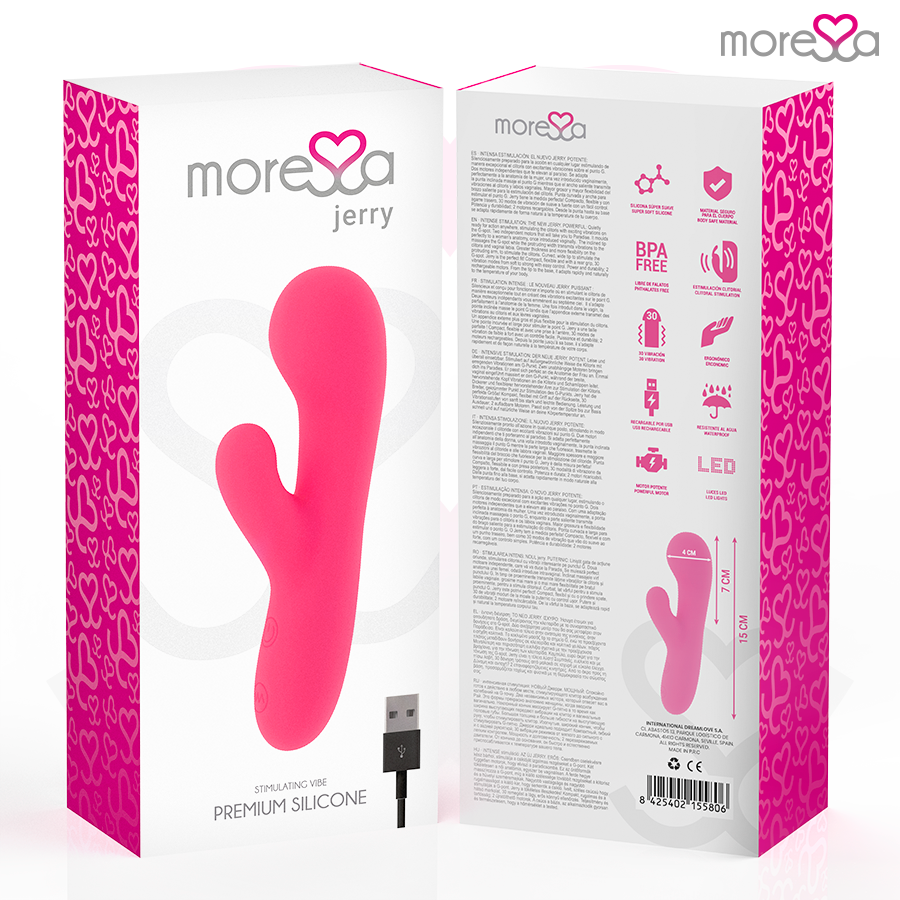 MORESSA - JERRY PREMIUM SILICONE RICARICABILE