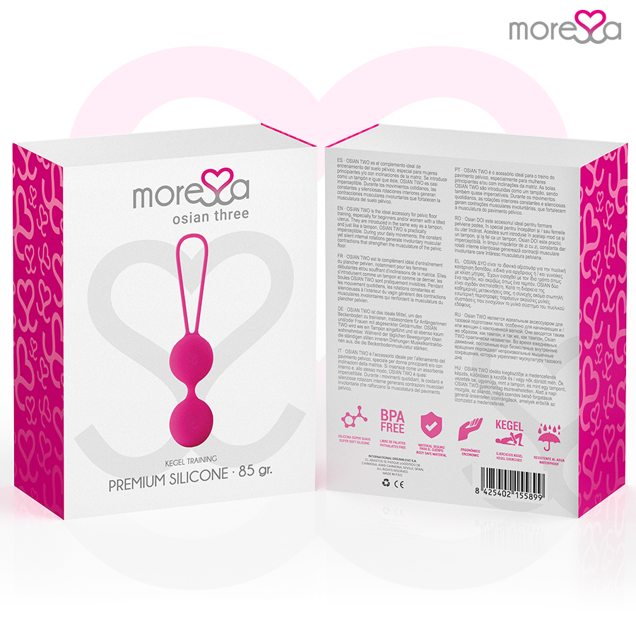 MORESSA - OSIAN TRE PREMIUM SILICONE ROSA