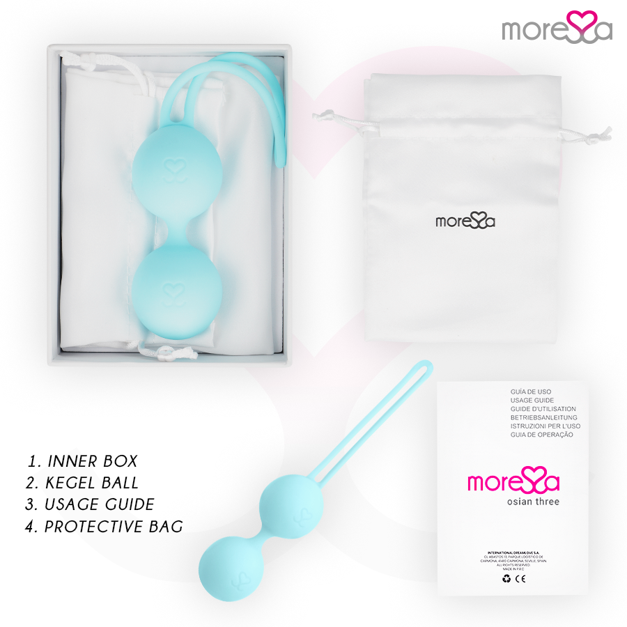 MORESSA - OSIAN TRE SILICONE PREMIUM TURCHESE