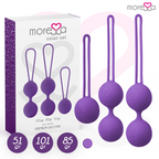 MORESSA - OSIAN SET PREMIUM IN SILICONE LILLA