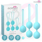 MORESSA - SET OSIAN PREMIUM IN SILICONE TURCHESE