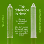 SKINS - PRESERVATIVI PREMIUM ALLA MENTA CONFEZIONE DA 4