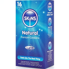 SKINS - PRESERVATIVI NATURALI PREMIUM CONFEZIONE DA 16