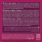 SKINS - DOTS & RIBS PREMIUM CONDOMS CONFEZIONE DA 4