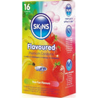SKINS - PRESERVATIVI MULTIGUSTO PREMIUM CONFEZIONE DA 16