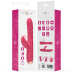 INTENSE - CHLOE VIBRATORE MULTIFUNZIONE 3 IN 1 ROSSO
