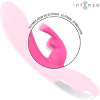 INTENSE - VIBRATORE RANDALL RABBIT 10 VIBRAZIONI ROSA