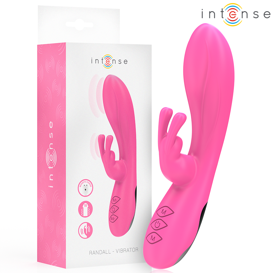INTENSE - VIBRATORE RANDALL RABBIT 10 VIBRAZIONI ROSA