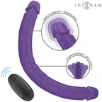 INTENSE - GUNTER DILDO DOPPIO VIBRATORE 40 CM VIOLA TELECOMANDO
