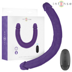 INTENSE - GUNTER DILDO DOPPIO VIBRATORE 40 CM VIOLA TELECOMANDO