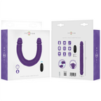 INTENSE - GUNTER DILDO DOPPIO VIBRATORE 40 CM VIOLA TELECOMANDO