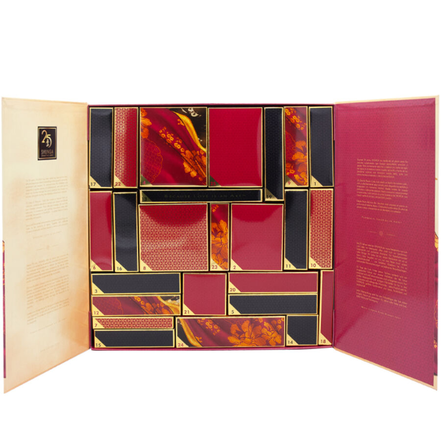 SHUNGA - CALENDARIO ESCLUSIVO DEI DESIDERI PER IL 25° ANNIVERSARIO