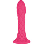 SILEXD - DILDO DA SOGNO FANTASY SILICONE LIQUIDO TERMOREATTIVO VIOLA 18,5 CM