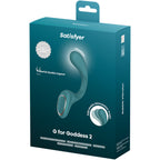 SATISFYER - G PER FODDES 2 VIBRATORE CONIGLIO VERDE BOTTIGLIA